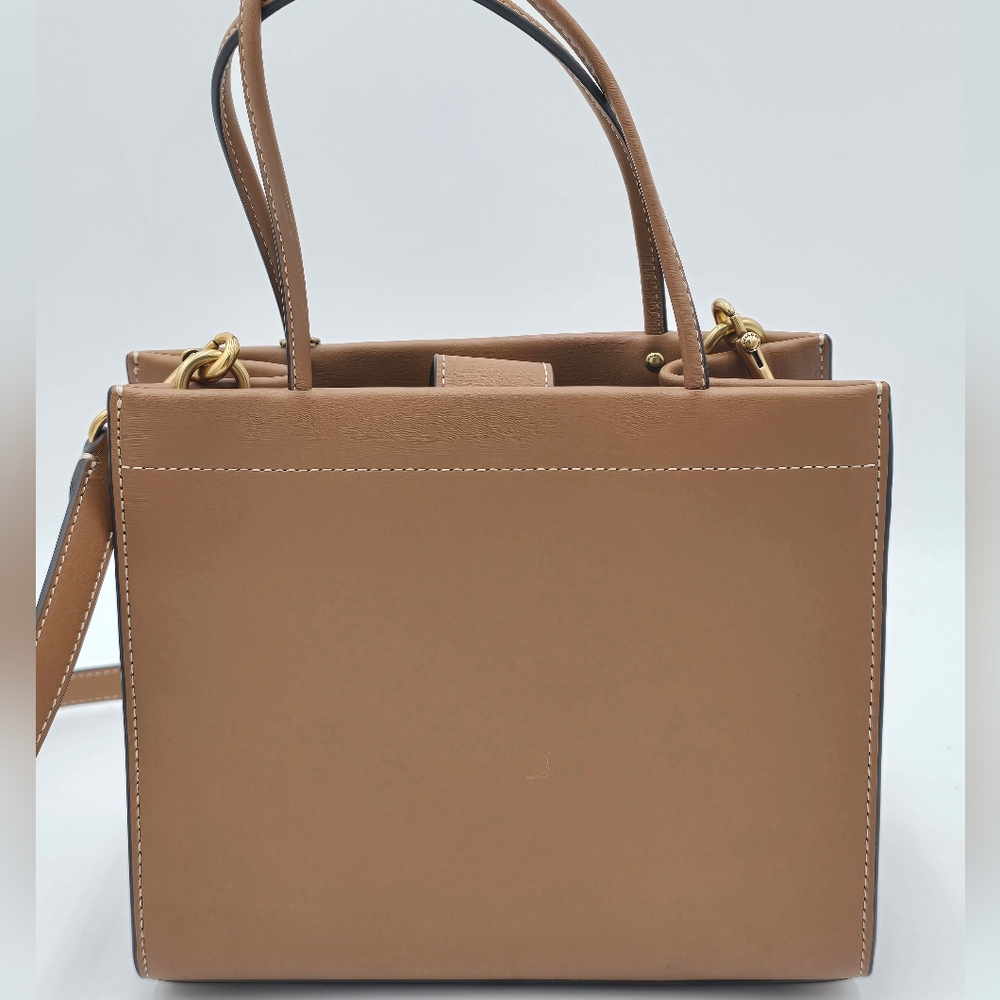🔥SALE🔥💥NWT💥 Coach x Tom Wesselmann Floral Tote Leather Bag  💫DEFECT💫 - Picture 3 of 16